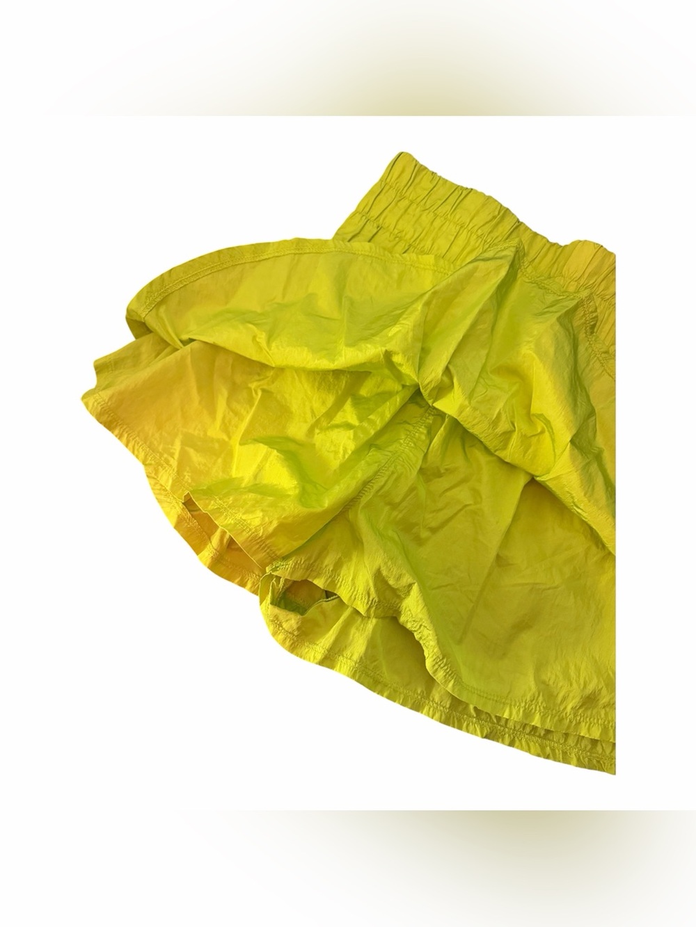 Free People The Way Home‎ Skort in Bright Yellow Green - Picture 6 of 7